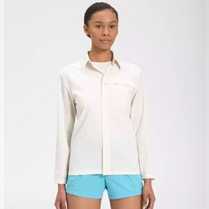 The North Face Women's Cream Button Down Shirt